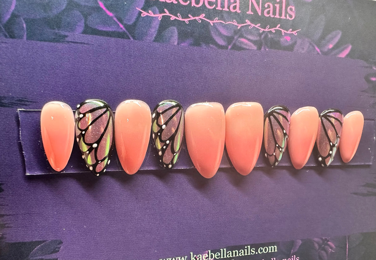 Pink & Green Wings