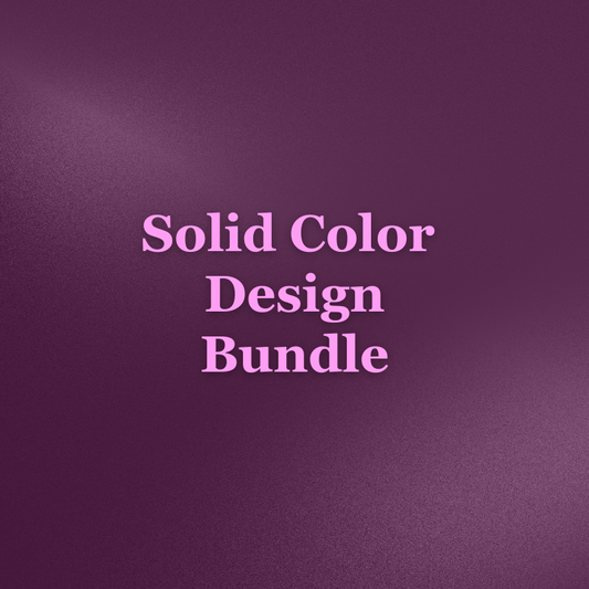 Solid Color Design Bundle