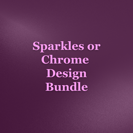 Sparkles or Chrome Design Bundle